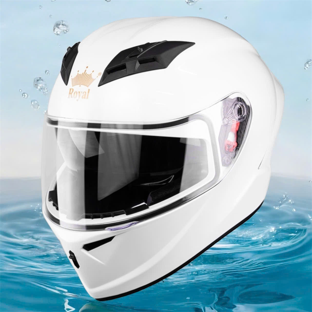 Mũ Bảo Hiểm fullface 2 kính ROYAL M266 Chính Hãng