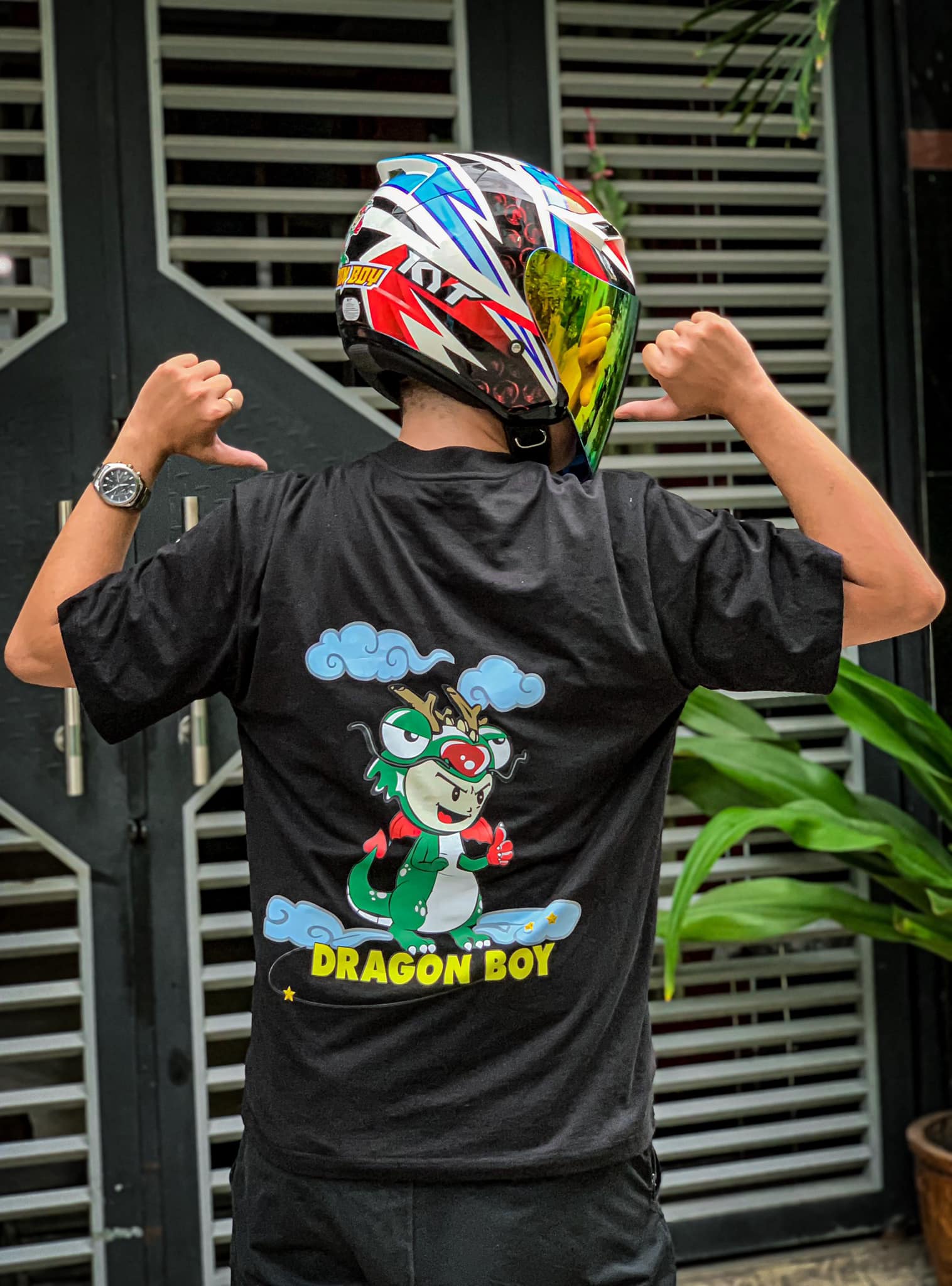 Mũ Bảo Hiểm 3/4 KYT Venom Dragon Boy