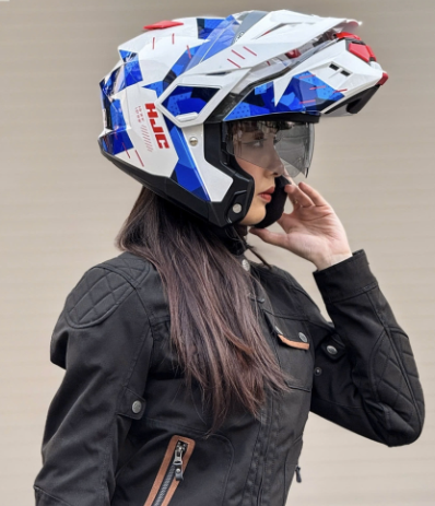 Mũ Bảo Hiểm Fullface Lật Hàm ADV HJC i80 (One In The World)