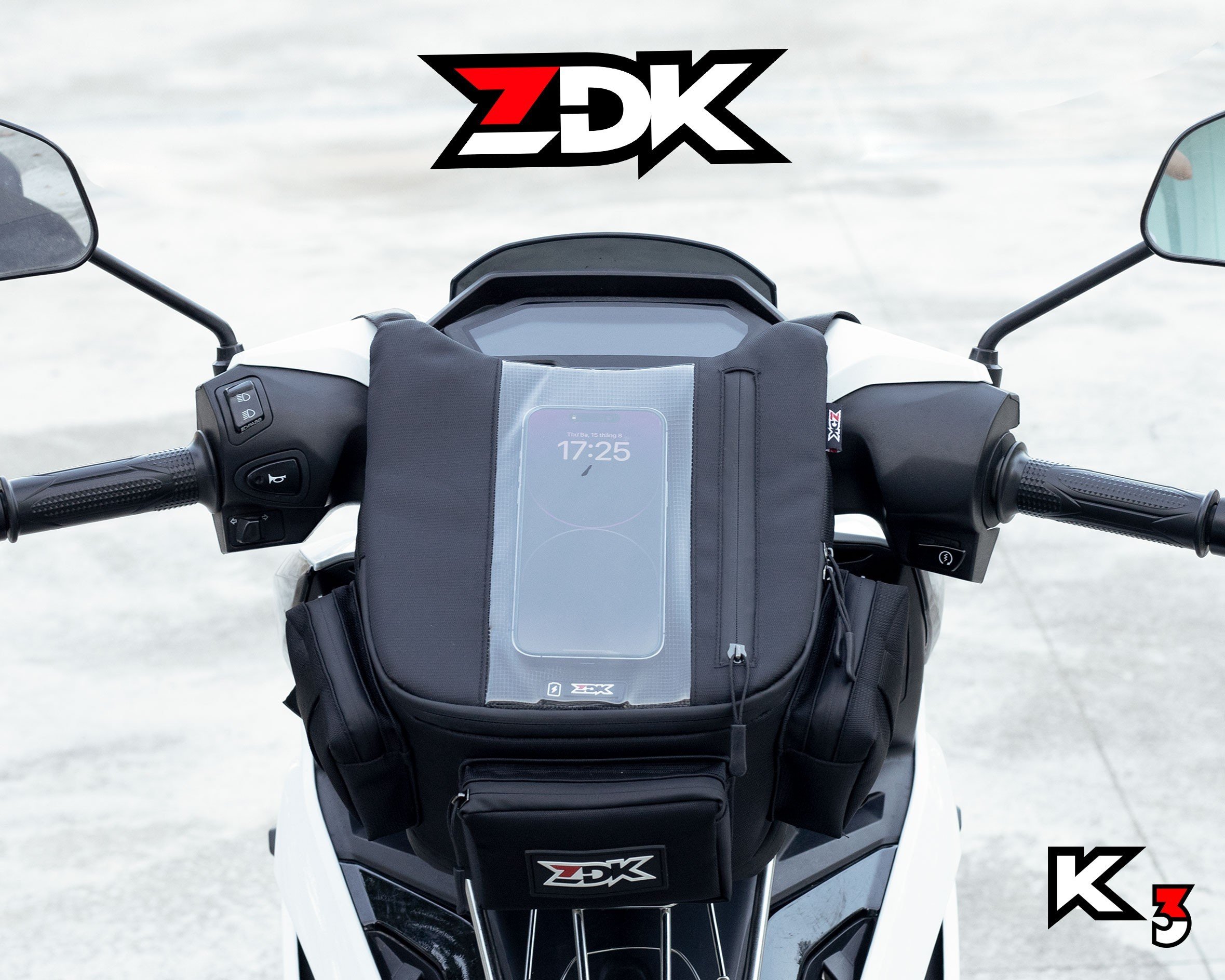 Túi Treo Đầu Xe Máy ZDK K3